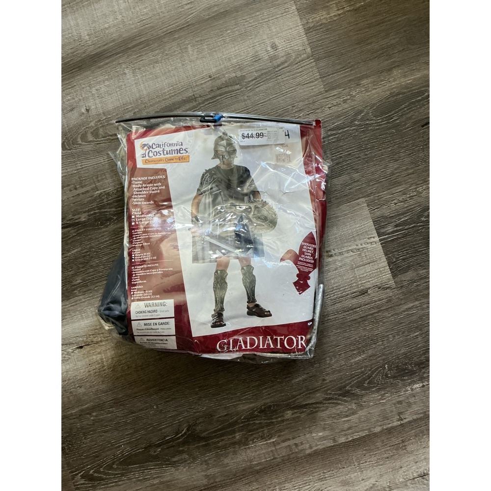 California Costumes | Maximus Gladiator Child Boys Cosplay Size Large 10-12